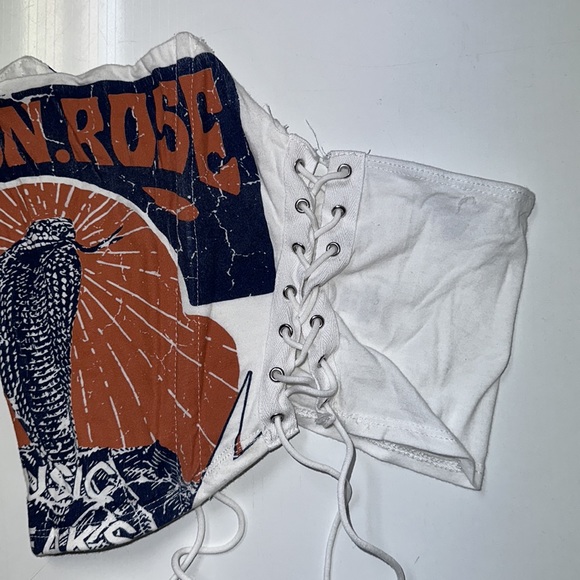 Side Tie Corset Top - Picture 2 of 6